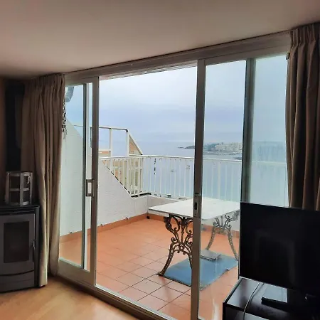 Atico En Con Vistas Al Mar Appartement Sanxenxo